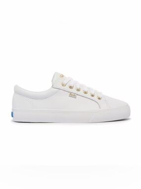 Keds Women's White leather Low-Top Sneaker